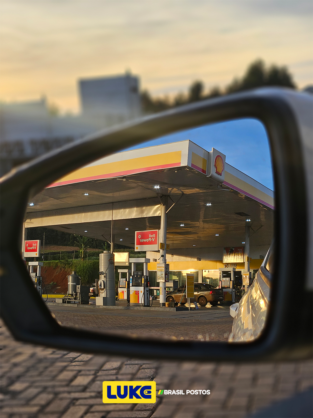FOTO NO RETROVISOR